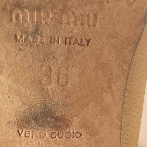 Miu Miu Authentic Leather Riding Boots size 36 in FANTASTIC condition! - Picture 14 of 14